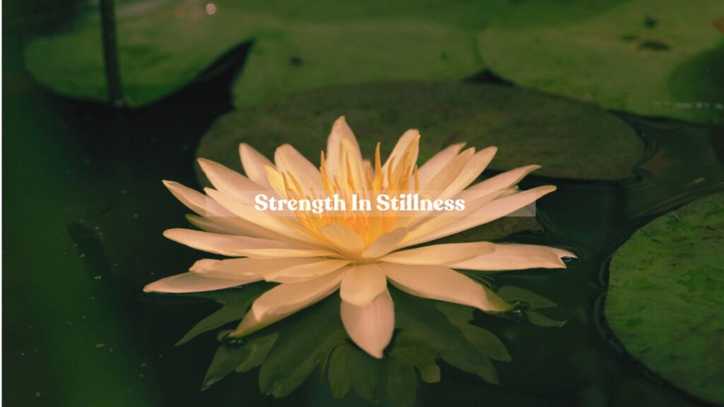 Strength in Stillness